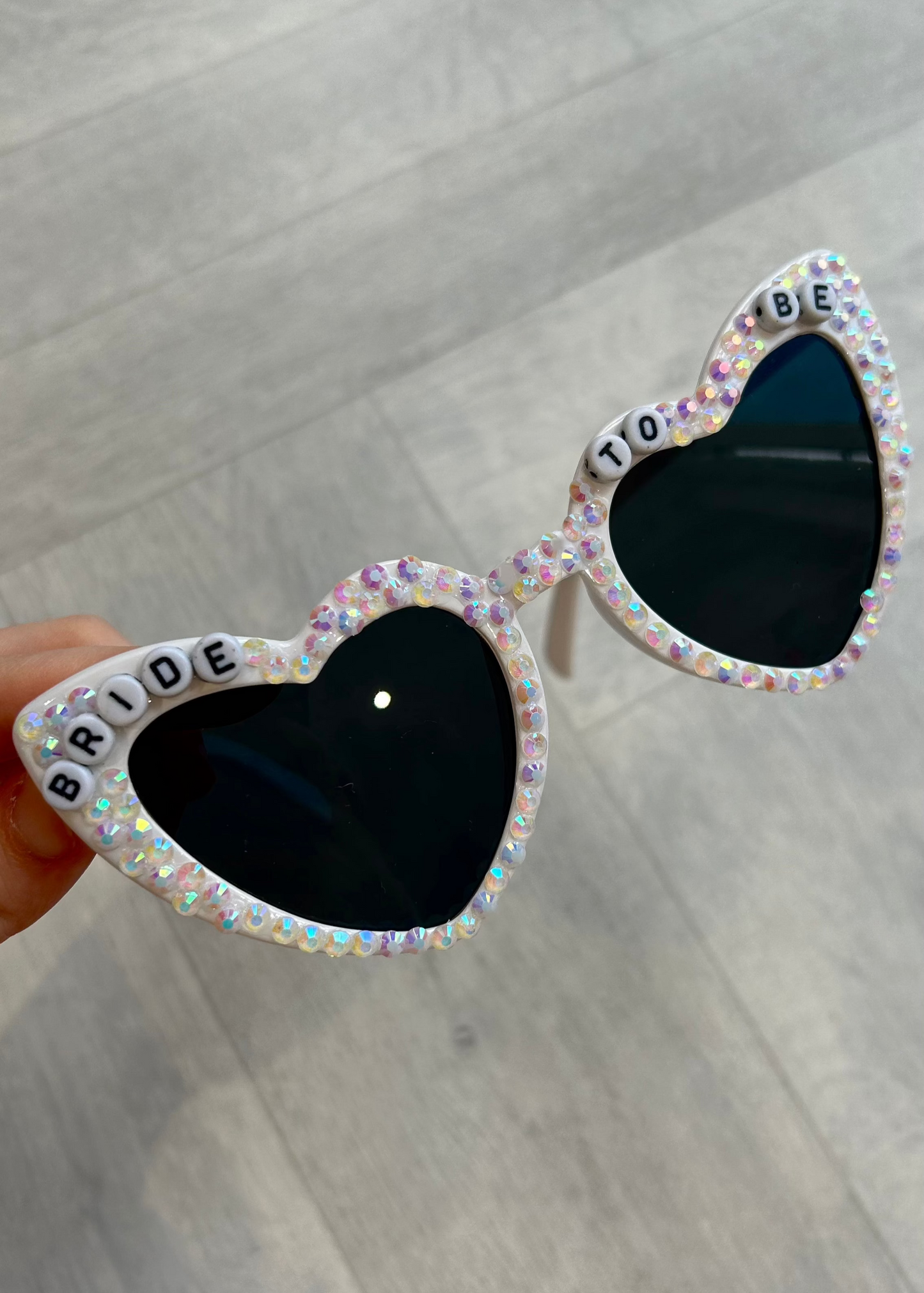 Custom rhinestone sunglasses