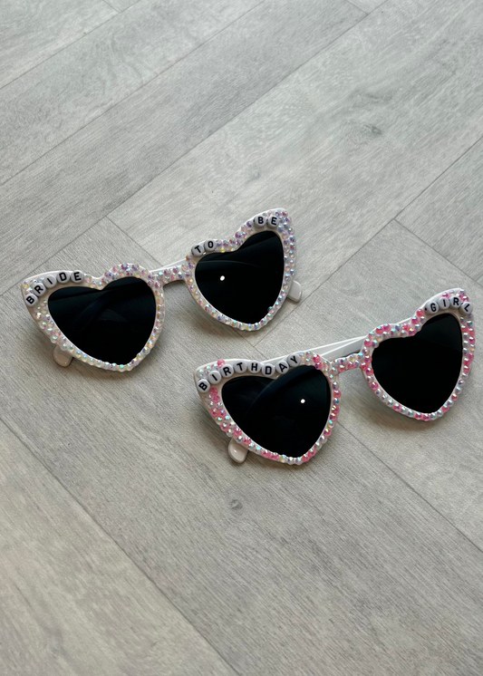 Custom rhinestone sunglasses