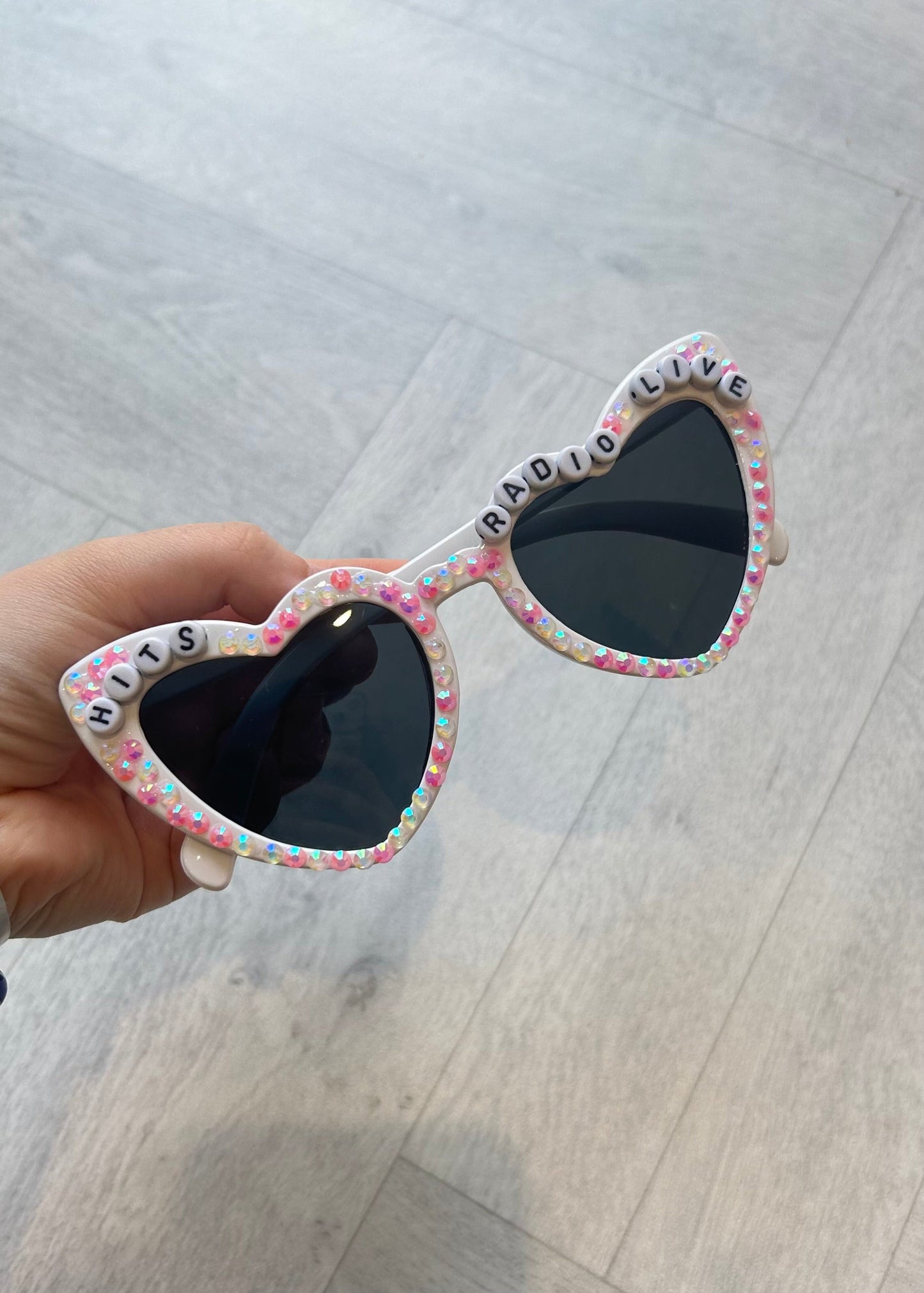 Custom rhinestone sunglasses