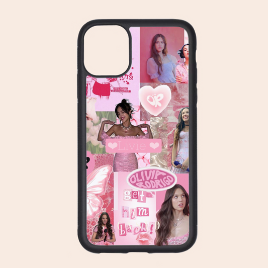 Pink Olivia Rodrigo - Phone case